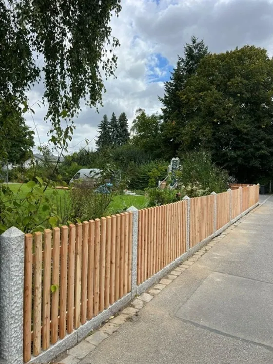 Holzzaun in Frankfurt - fachgerechte Ausführung vor Ort